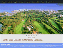 Tablet Screenshot of mandelieucongres.com